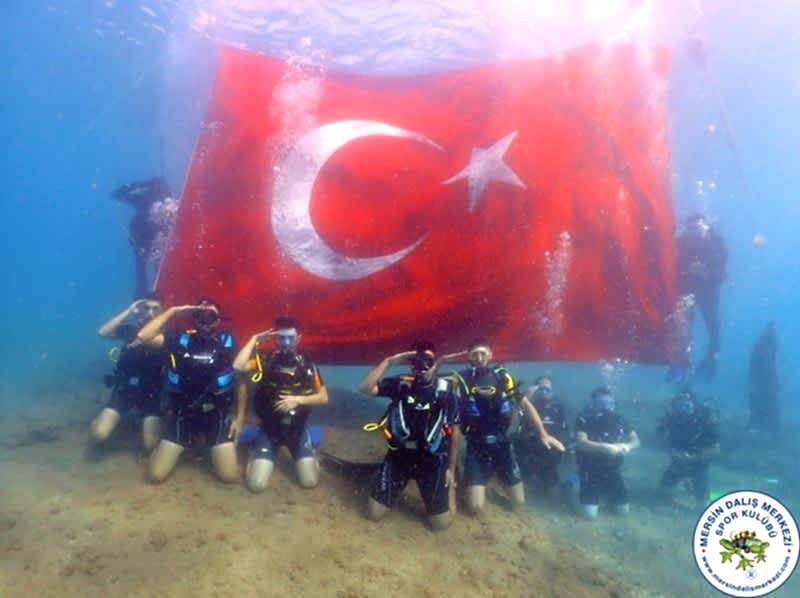 29 Ekim 2018 Cumhuriyet Bayramı Dalışı