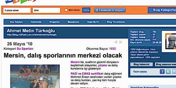 Milliyet - Mersin Dalış Sporunun Merkezi Olacak